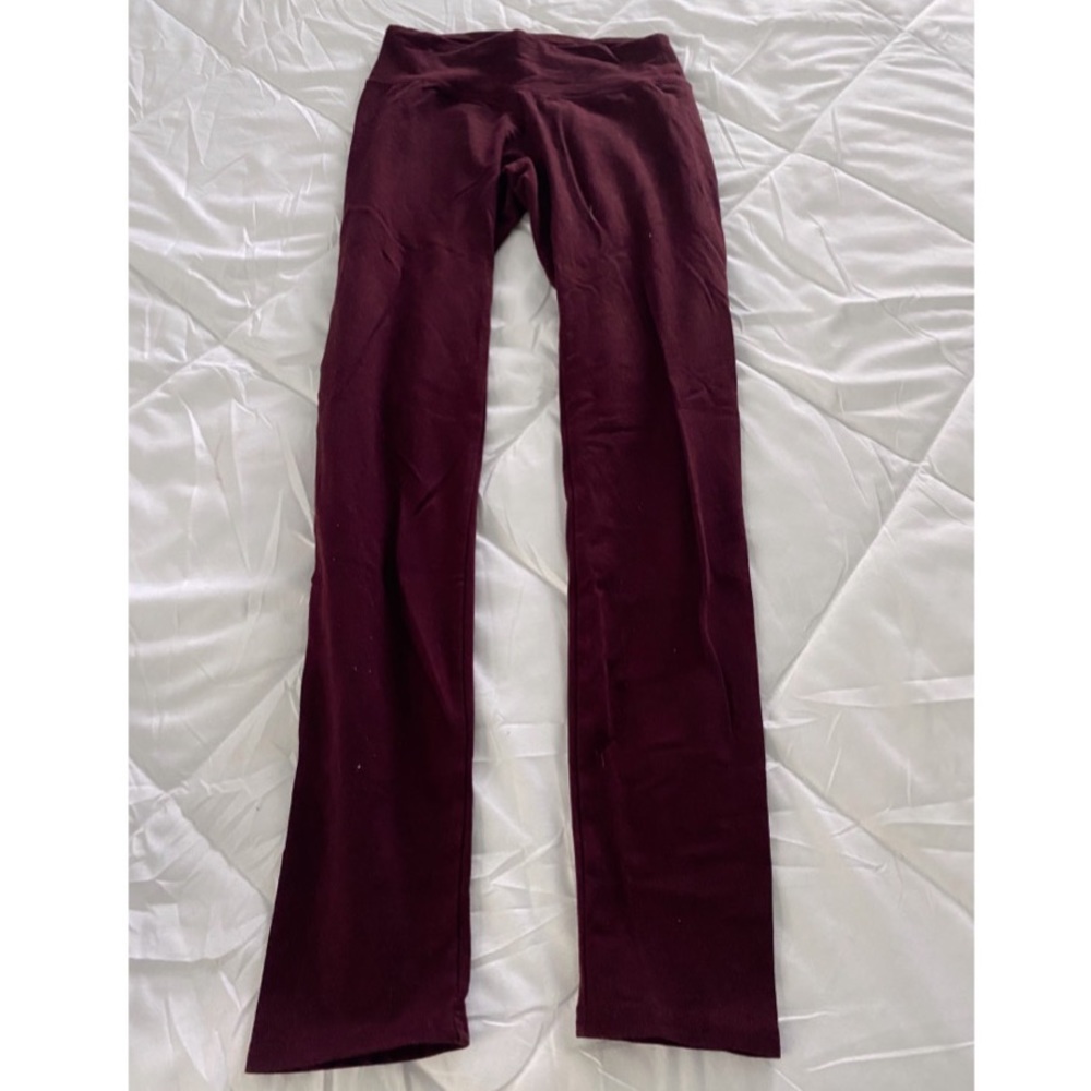 Burgundy Aerie Leggings - XS